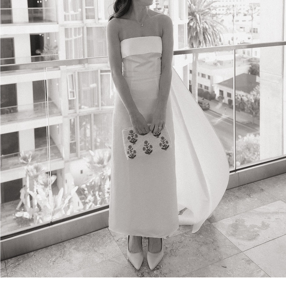 Maison Amory Maxi Dress in Ivory